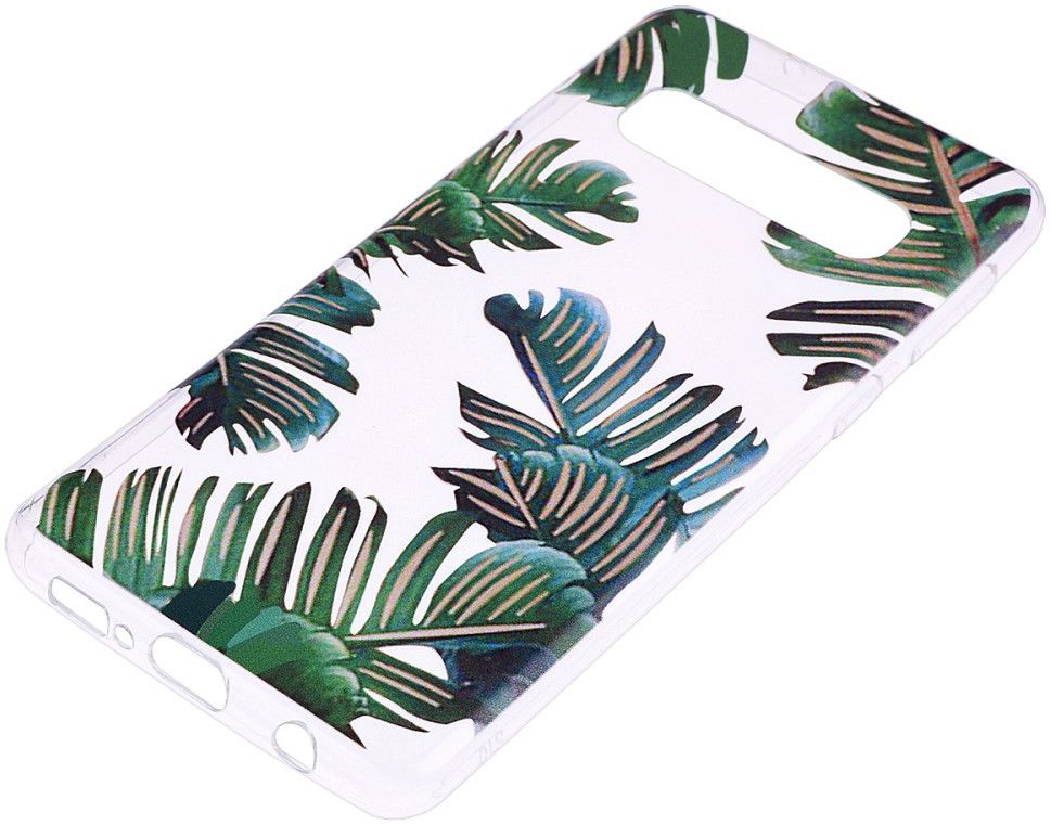 Samsung Galaxy S10 Plus Print TPU Hoesje Bladeren afbeelding 2