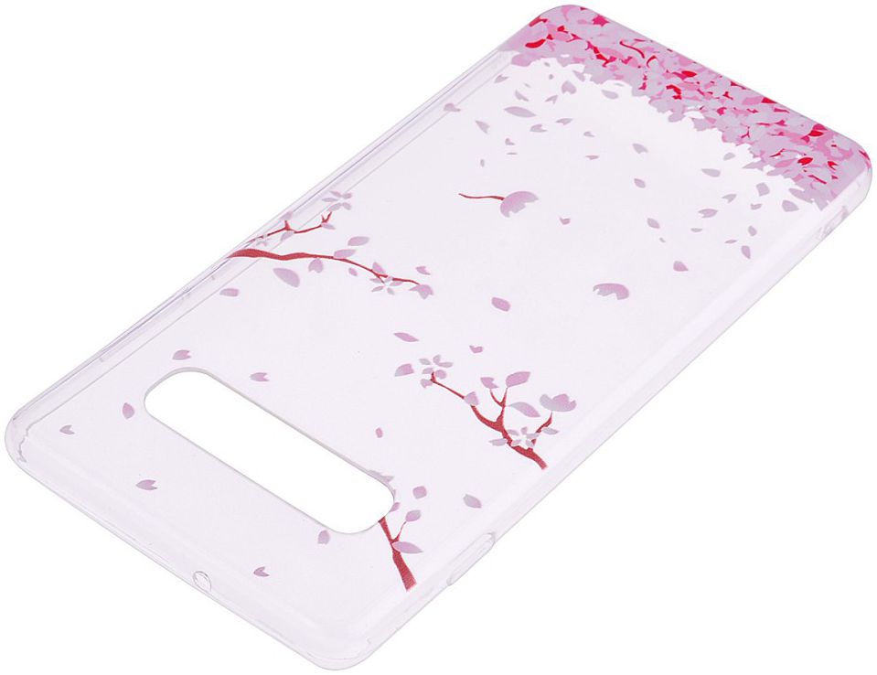 Samsung Galaxy S10 Plus Print TPU Hoesje Bloemen afbeelding 3
