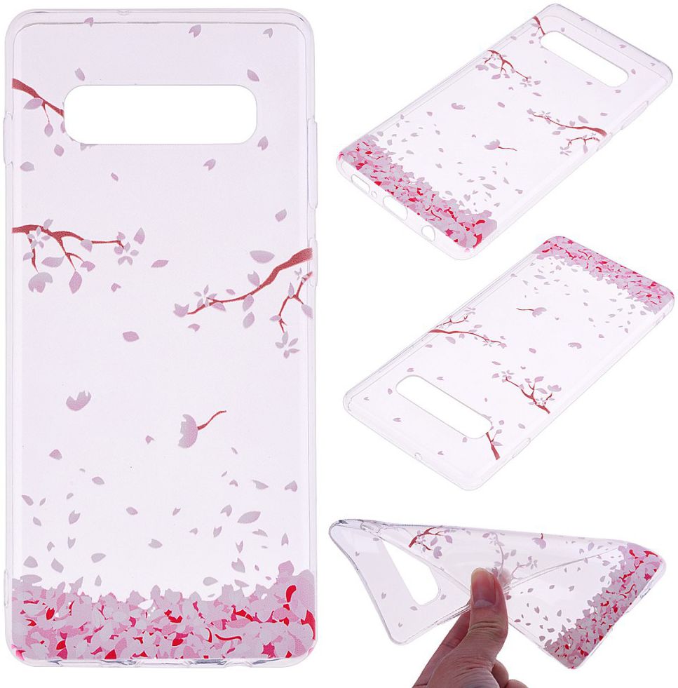 Samsung Galaxy S10 Plus Print TPU Hoesje Bloemen afbeelding 5