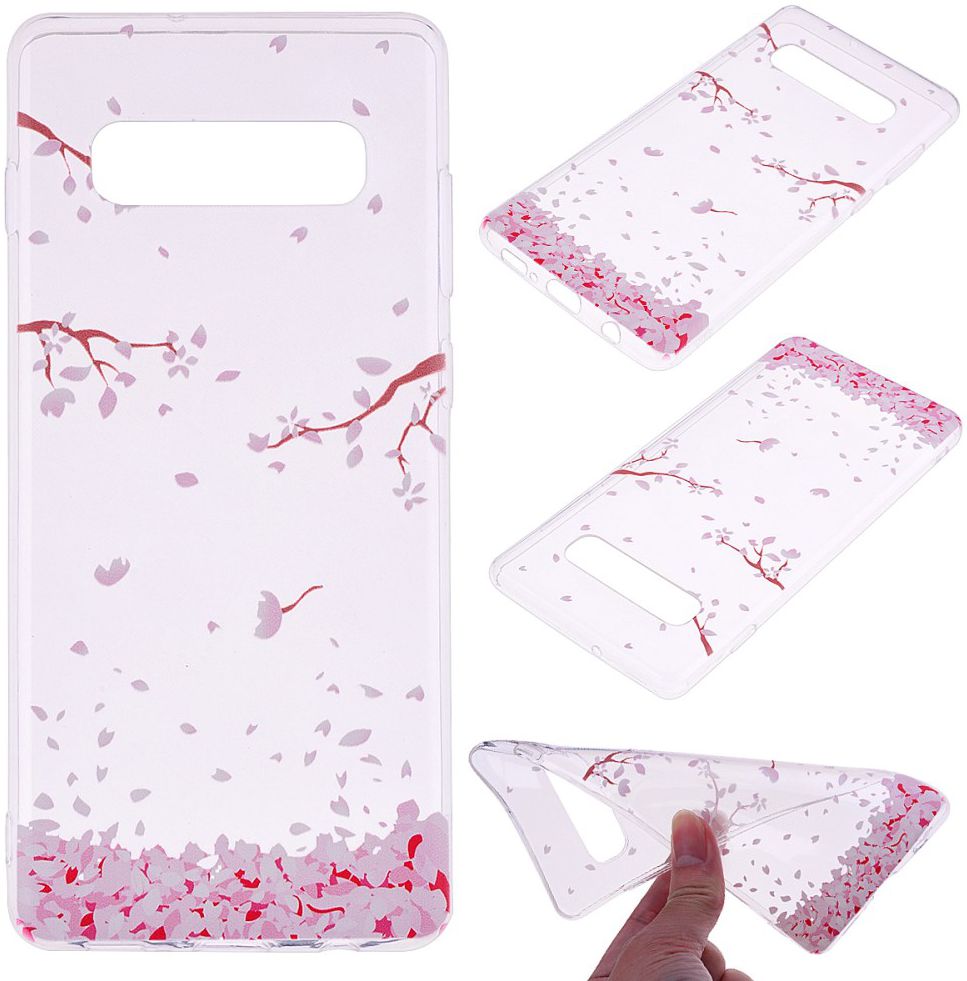Samsung Galaxy S10 Print TPU Hoesje Bloemen afbeelding 6
