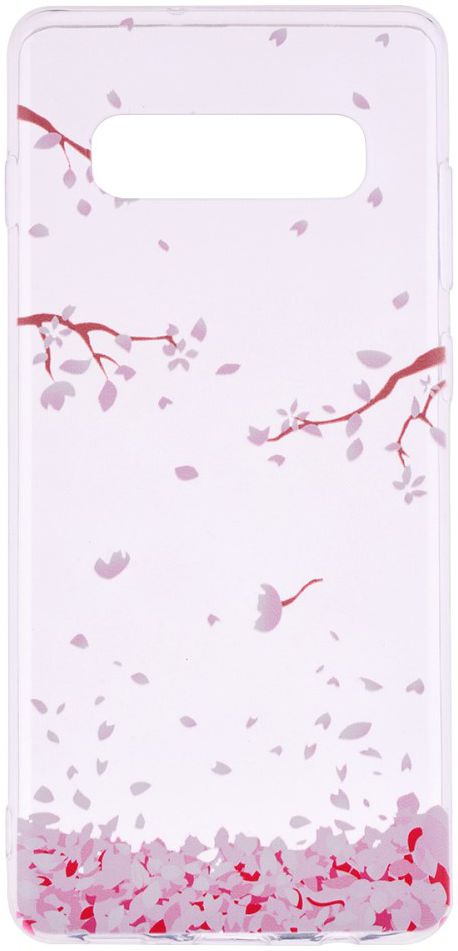 Samsung Galaxy S10 Print TPU Hoesje Bloemen afbeelding 7