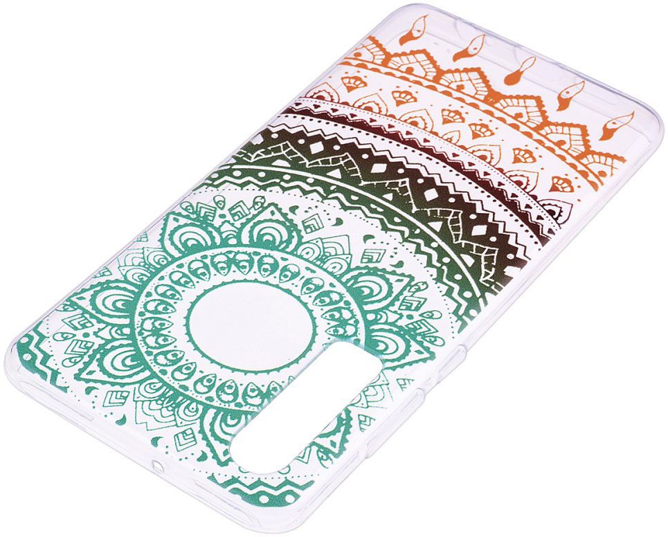 Huawei P30 TPU Hoesje met Marmer Opdruk Mandala afbeelding 3