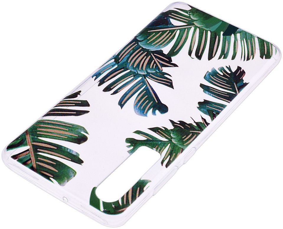 Huawei P30 TPU Hoesje met Marmer Opdruk Palm afbeelding 3