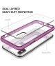 Ringke Fusion iPhone X Hoesje Doorzichtig Orchid Purple