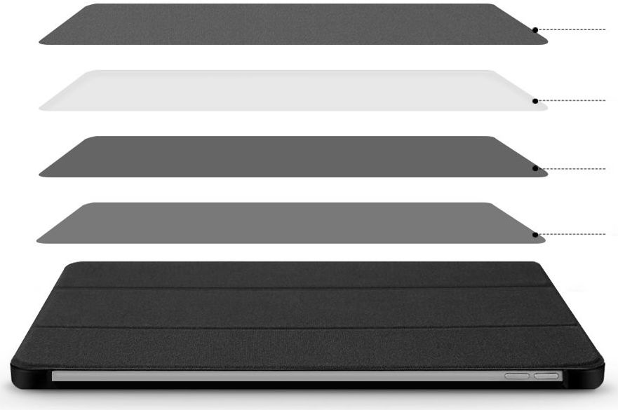 Ringke Smart Case Apple iPad Pro 11 (2018) Flip Hoes Zwart afbeelding 10