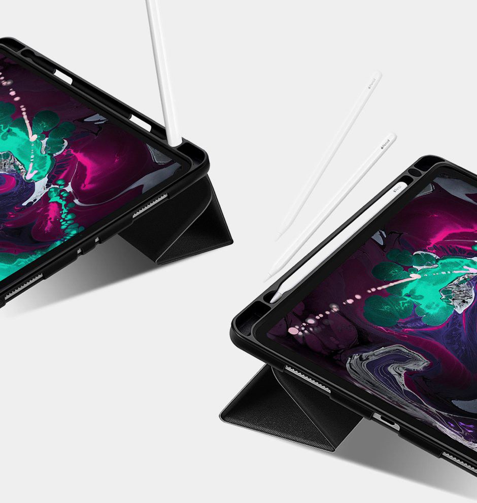 Ringke Smart Case Apple iPad Pro 11 (2018) Flip Hoes Zwart afbeelding 11