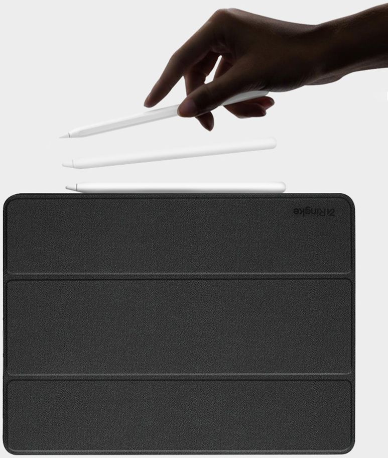 Ringke Smart Case Apple iPad Pro 12.9 (2018) Flip Hoes Zwart afbeelding 7