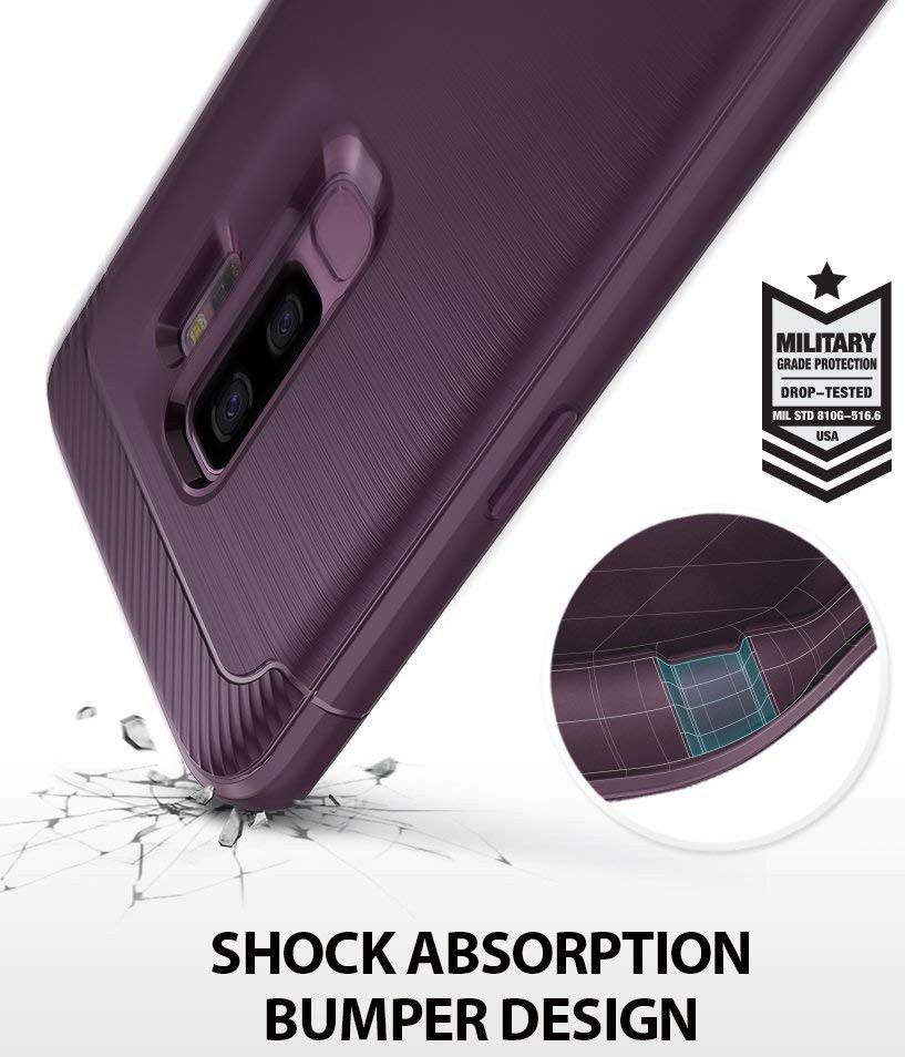 Ringke Onyx Samsung Galaxy S9 Plus Hoesje Paars afbeelding 2