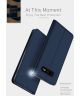 Dux Ducis Premium Book Case Samsung Galaxy S10E Hoesje Blauw
