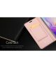 Dux Ducis Premium Book Case Samsung Galaxy S10E Hoesje Roze Goud