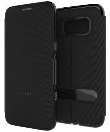 Gear4 D3O Oxford BookCase Samsung Galaxy S8 Plus Zwart Hoesjes