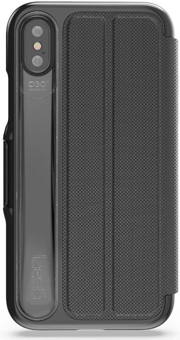 Gear4 D3O Oxford BookCase Apple iPhone XS Zwart afbeelding 7