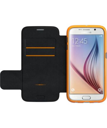 Gear4 D3O Bookcase Hoesje Samsung Galaxy S6 Zwart Hoesjes