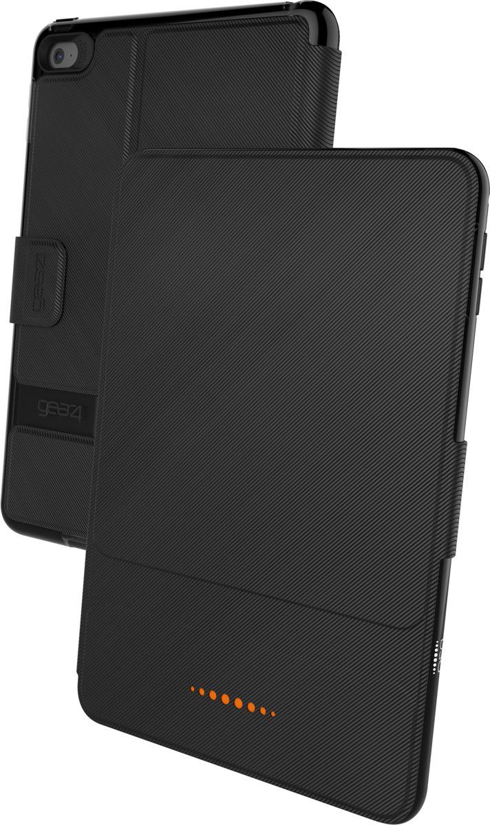 Gear4 D3O Bookcase Apple iPad Mini 4 Hoes Zwart afbeelding 1