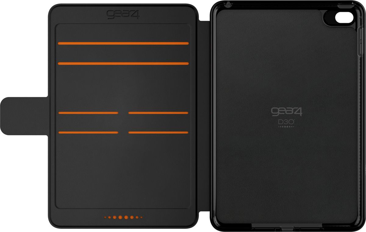 Gear4 D3O Bookcase Apple iPad Mini 4 Hoes Zwart afbeelding 6