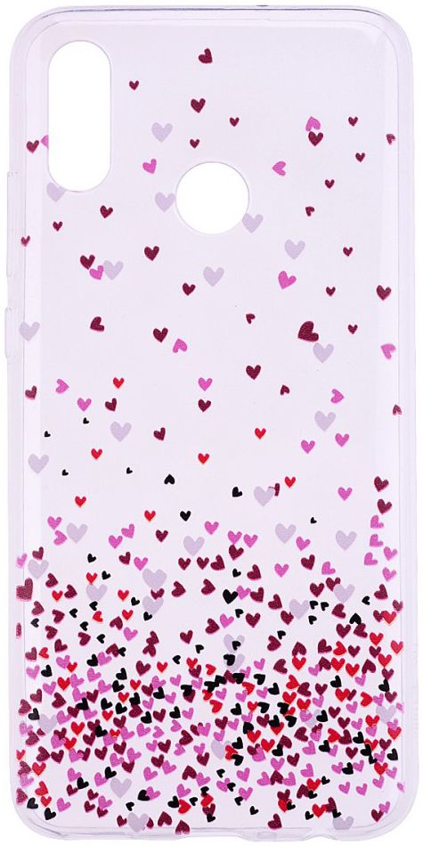Huawei P Smart (2019) TPU Hoesje met Hartjes Print afbeelding 1