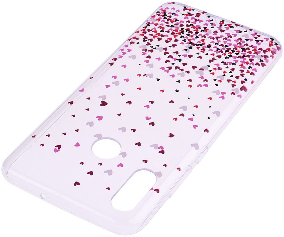 Huawei P Smart (2019) TPU Hoesje met Hartjes Print afbeelding 3