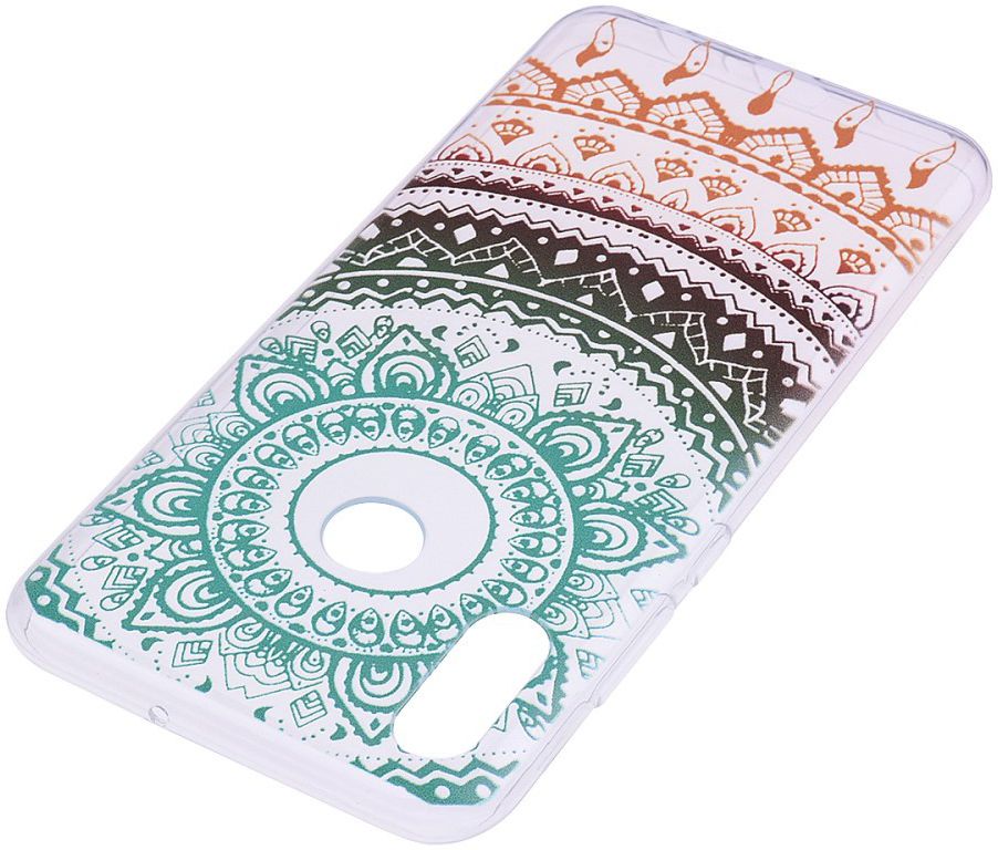 Huawei P Smart (2019) TPU Hoesje met Mandala Print afbeelding 3