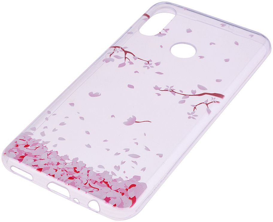 Huawei P Smart (2019) TPU Hoesje met Blossom Print afbeelding 2