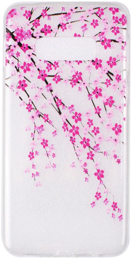 Samsung Galaxy S10E TPU Back Cover met Print Blossom afbeelding 1