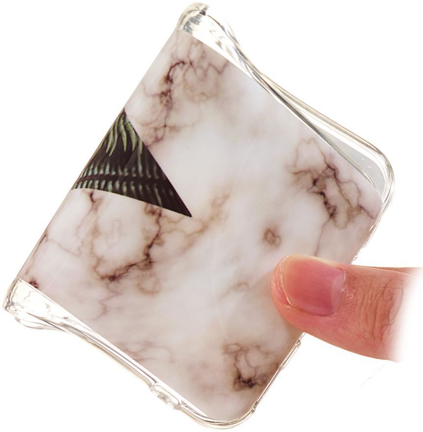 Samsung Galaxy S10 Plus TPU Back Cover met Marmer Print Bladeren afbeelding 3