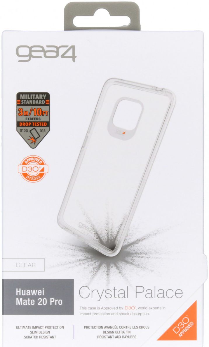 Gear4 D3O Crystal Palace Transparant Hoesje Huawei Mate 20 Pro afbeelding 8