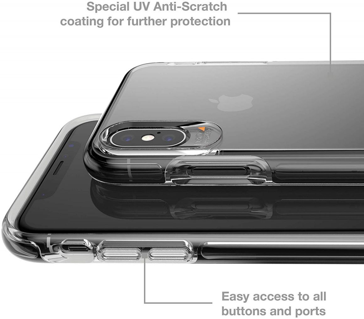 Gear4 D3O Crystal Palace Apple iPhone XS / X Hoesje Transparant afbeelding 6