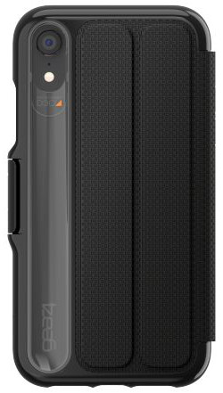 Gear4 D3O Oxford BookCase Apple iPhone XR Telefoon Hoesje Zwart afbeelding 4