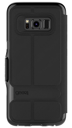 Gear4 D3O Oxford BookCase Samsung Galaxy S8 Telefoon Hoesje Zwart afbeelding 6