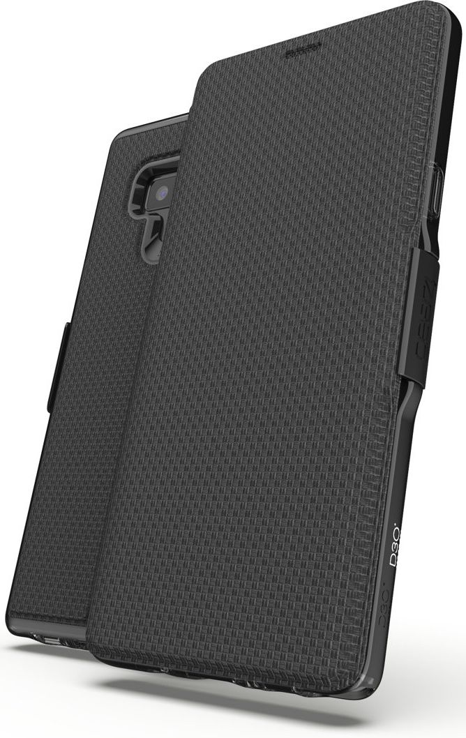 Gear4 D3O Oxford BookCase Samsung Galaxy Note 9 Telefoon Hoesje Zwart afbeelding 5