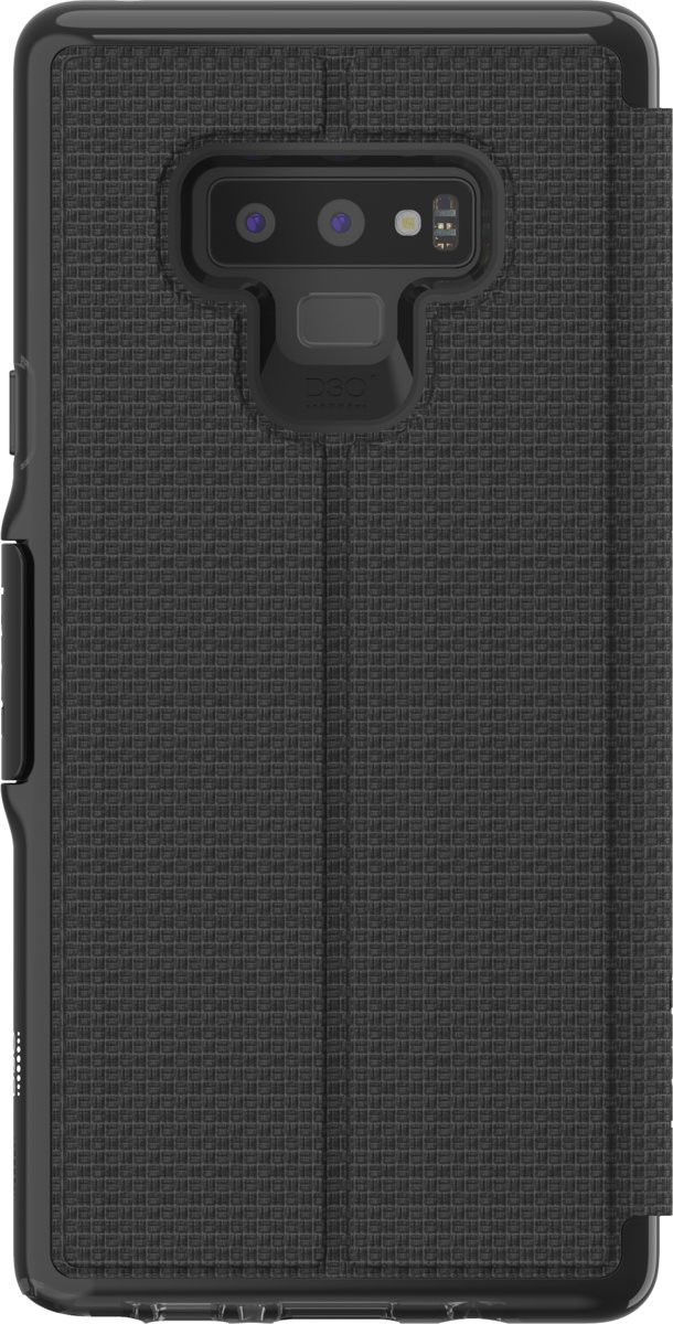 Gear4 D3O Oxford BookCase Samsung Galaxy Note 9 Telefoon Hoesje Zwart afbeelding 6