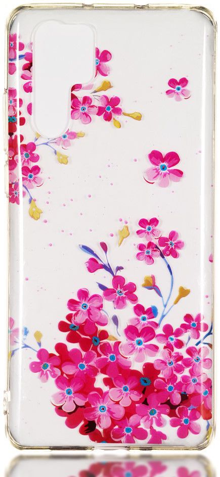 Huawei P30 Pro TPU Hoesje met Bloemen Print afbeelding 1