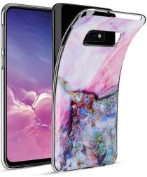 Samsung Galaxy S10E TPU Hoesje met Marmer Print