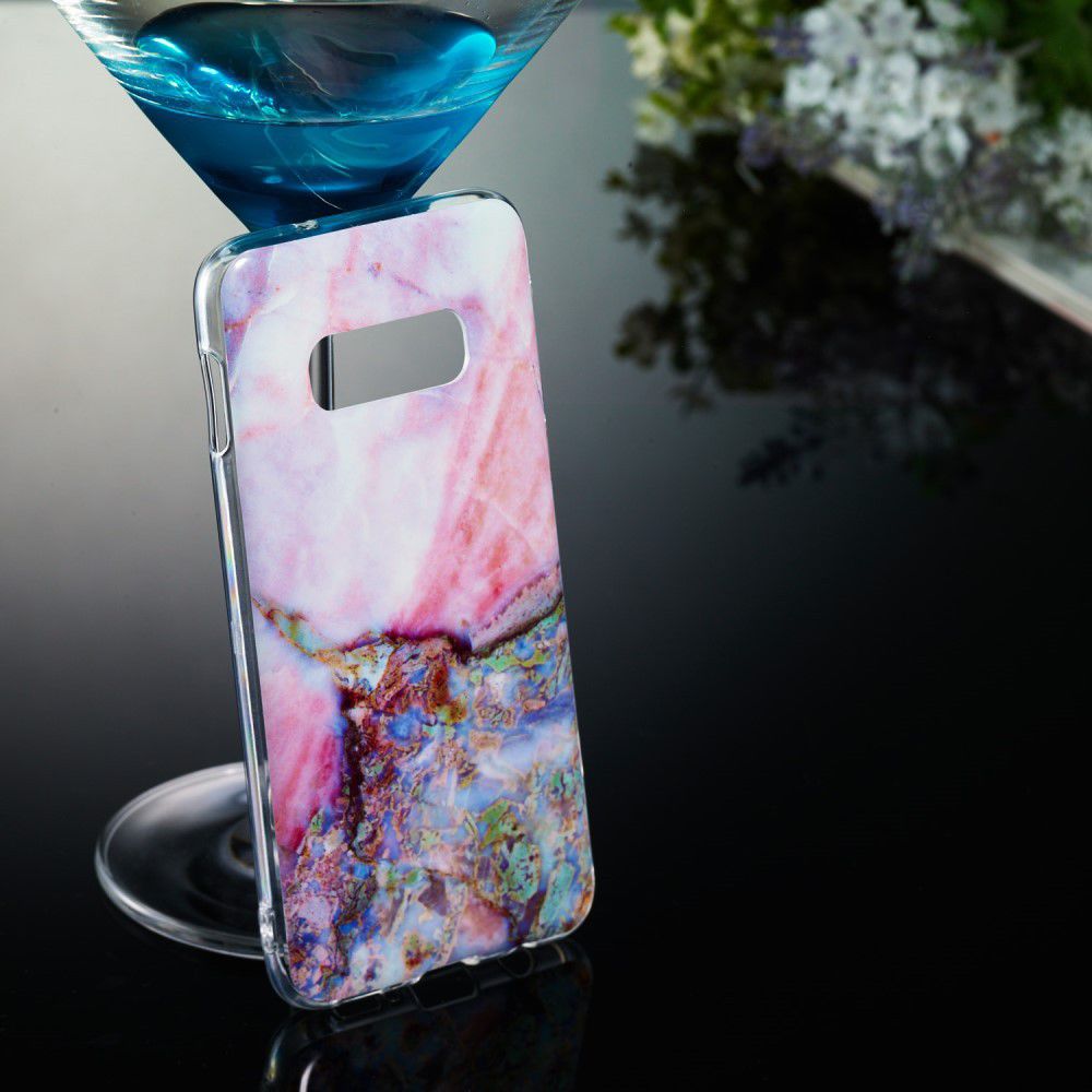 Samsung Galaxy S10E TPU Hoesje met Marmer Print afbeelding 2