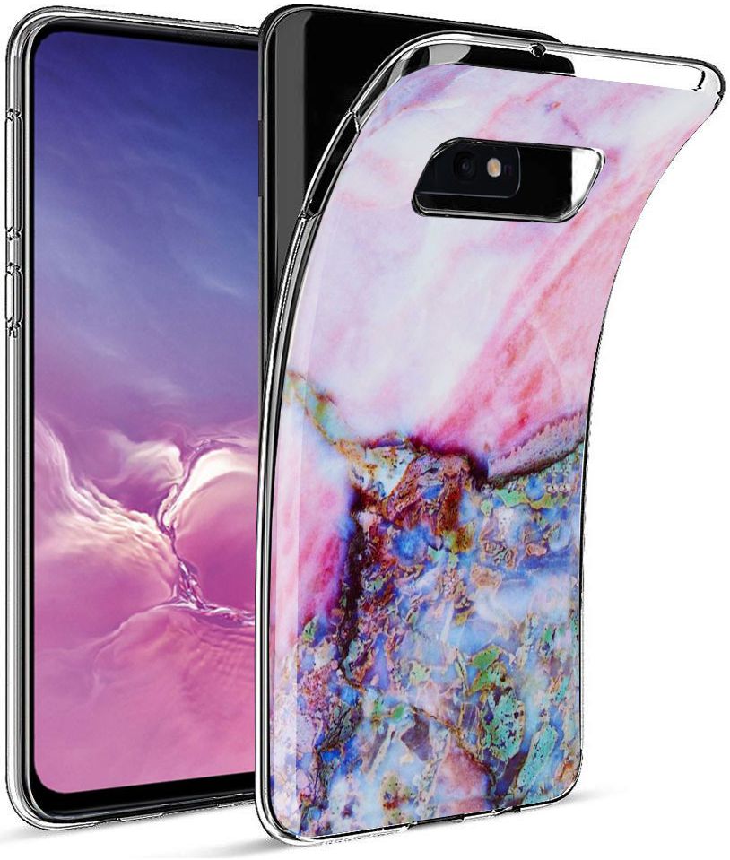 Samsung Galaxy S10E TPU Hoesje met Marmer Print afbeelding 1