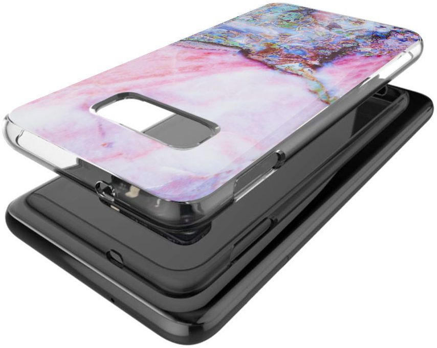 Samsung Galaxy S10E TPU Hoesje met Marmer Print afbeelding 3