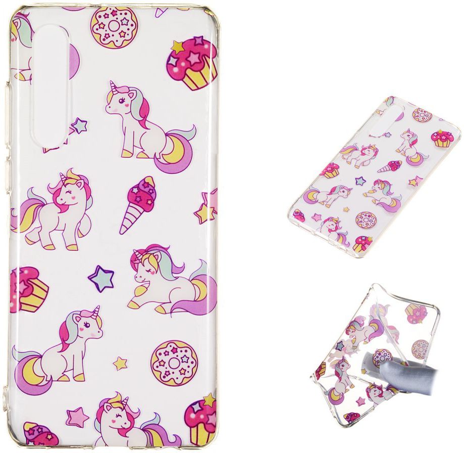Huawei P30 TPU Hoesje met Eenhoorn Print afbeelding 5