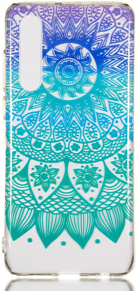 Huawei P30 TPU Hoesje met Mandala Print afbeelding 1