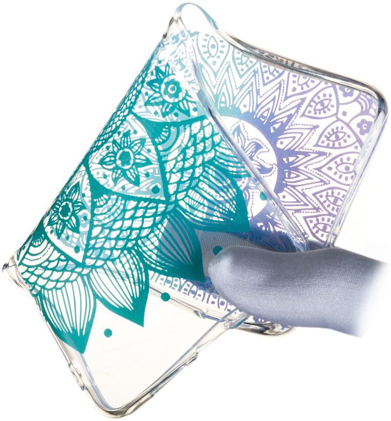 Huawei P30 TPU Hoesje met Mandala Print afbeelding 3