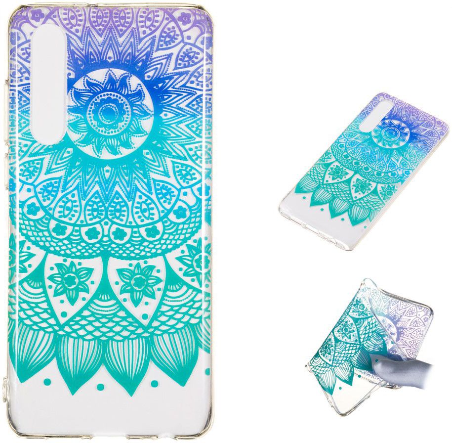 Huawei P30 TPU Hoesje met Mandala Print afbeelding 5