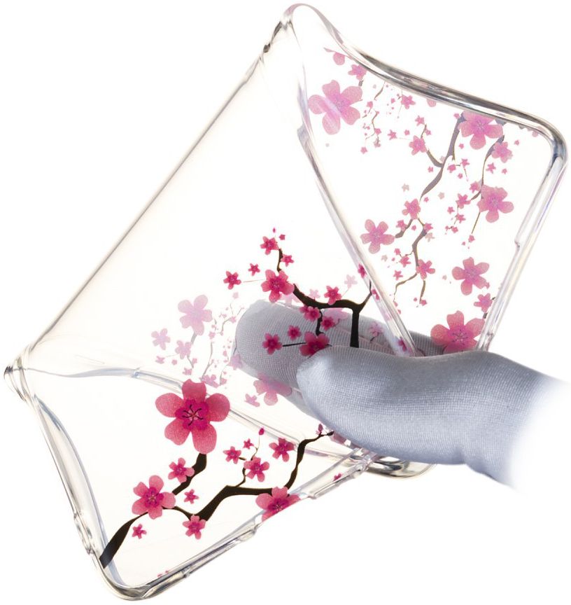 Huawei P30 Pro TPU Hoesje met Blossom Print afbeelding 3