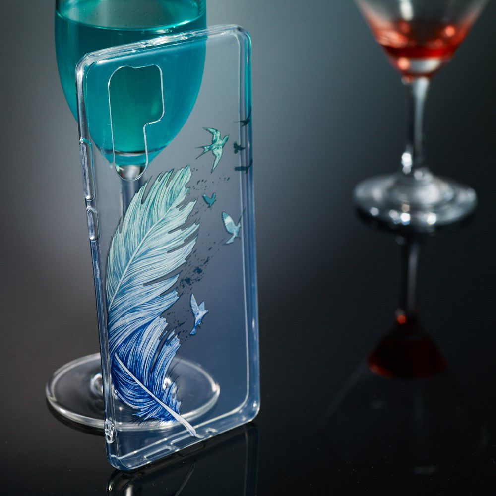 Huawei P30 Pro TPU Hoesje met Veer Print afbeelding 4