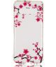 Samsung Galaxy S10 Plus Transparant TPU Hoesje met Blossom Print