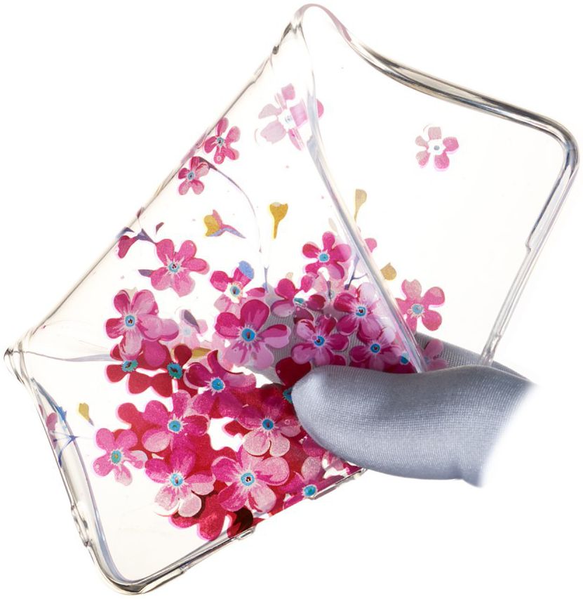 Samsung Galaxy S10 Transparant TPU Hoesje met Bloemen Print afbeelding 3