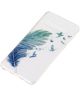 Samsung Galaxy S10 Transparant TPU Hoesje met Veer Print
