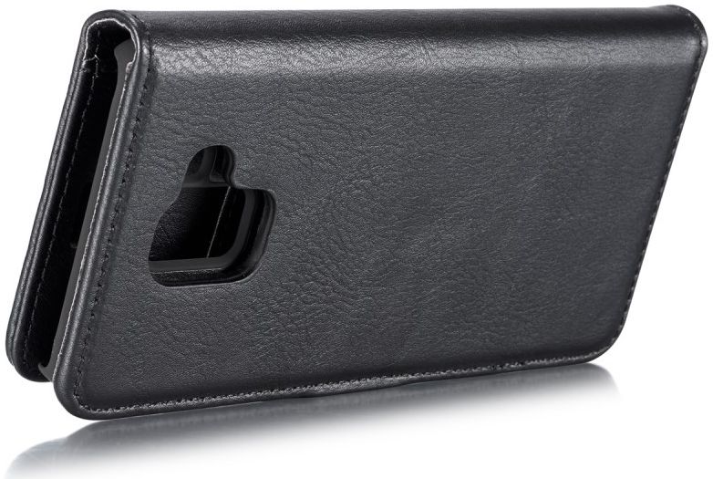 Samsung Galaxy J6 (2018) Leren 2-in-1 Portemonne Hoesje Zwart afbeelding 10