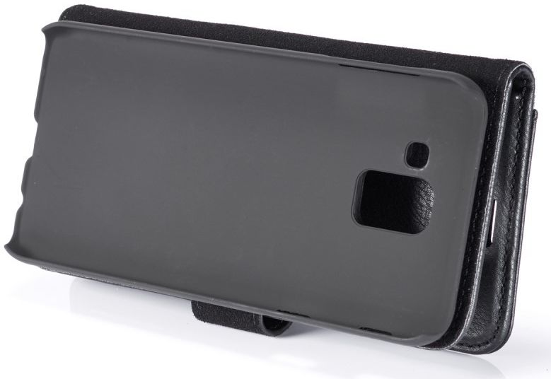 Samsung Galaxy J6 (2018) Leren 2-in-1 Portemonne Hoesje Zwart afbeelding 9