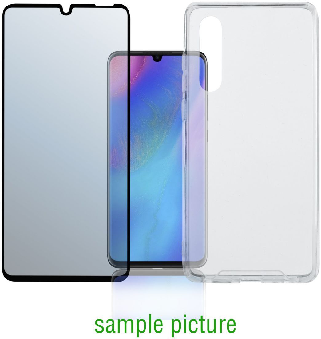 4smarts Colour Frame Tempered Glass + TPU Hoesje Galaxy S10E Zwart afbeelding 4