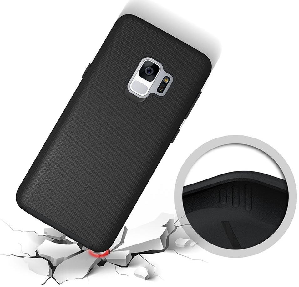 Eiger North Case Hybride Back Cover Samsung Galaxy S9 Zwart afbeelding 4