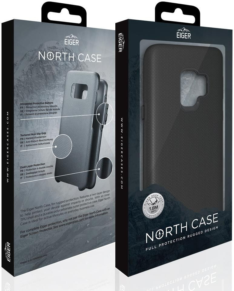 Eiger North Case Hybride Back Cover Samsung Galaxy S9 Zwart afbeelding 7